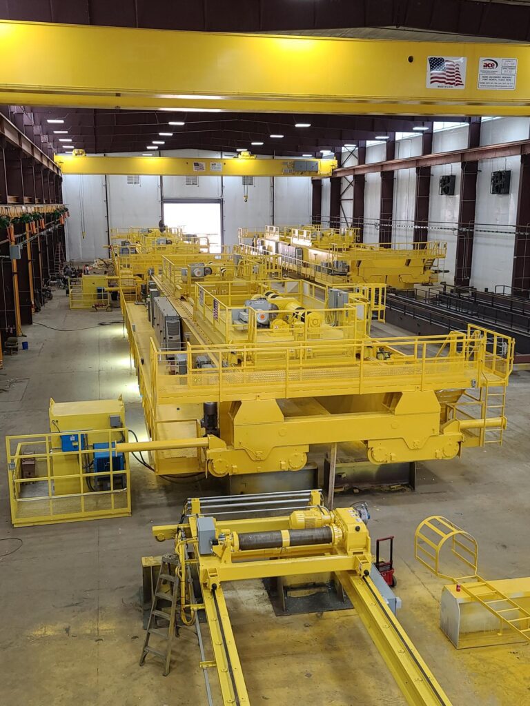 Overhead Cranes in the building process